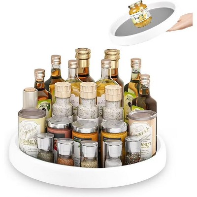 LunaLulinlk Turntable Refrigerator, Turntable Organiser, 360° Rotating Turntable, Spice Rack, Lazy Susan Kitchen Organiser