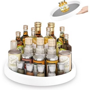LunaLulinlk Turntable Refrigerator, Turntable Organiser, 360° Rotating Turntable, Spice Rack, Lazy Susan Kitchen Organiser - 1 of 4