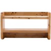 ALFI AB5508 18Inch Wall Mounted Wooden Shelf & Hooks Bathroom Accessory - 2 of 4
