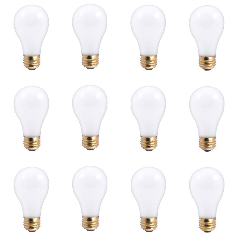 Bulbrite Set of 4 40W Equivalent B11 LED Dimmable Light Bulbs 2700K E12, 1 of 3