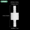 Unique Bargains Plastic Ozone Resistance Durable Non-Return Check Valve - 3 of 4