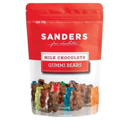 Sanders Milk Chocolate Covered Gummi 