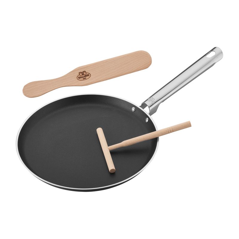 BALLARINI Cookin'Italy by HENCKELS Crepe Pan Set, Non-Stick, Made in Italy, 1 of 8