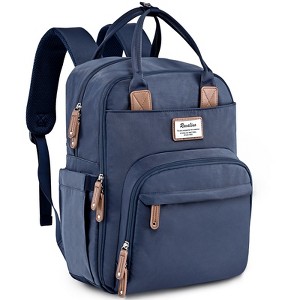 RUVALINO Large Diaper Bag Backpack, Multifunction Travel Maternity Baby Changing Bags - 1 of 4