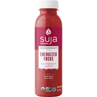 Suja Organic Elevated Nutrients Energized Focus Raspberry Lemon - 12 fl oz
