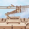 ROBOTIME 3D Puzzle Classic City Tram Car Mechanical Gear Model Kit, Beige, 11.3"*6.49"*9.72" - 4 of 4