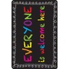 Smart Poly® Computer Mouse Pad, 8" x 10", Everyone is Welcome Here, Chalk Loop, Pack of 6 - 3 of 3