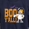 Boys' - SpongeBob SquarePants - Sandy Boo Y'all Graphic Long Sleeve Fleece Sweatshirt - 2 of 4