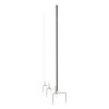 Ghent Clear Partition Extender with Attached Clamp, 48 x 3.88 x 18, Thermoplastic Sheeting - 2 of 3