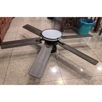 52" Modern Ceiling Fan with Light Kit and Remote