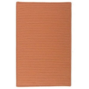 Colonial Mills Simply Home Solid Area Rug - Rust 4' square - 1 of 2