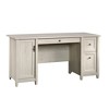 Homy Casa Executive Office Desk with Storage Cabinet and Drawers for Home Office, Gray - 2 of 4