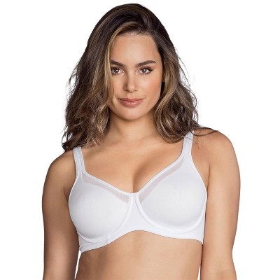 Leonisa seamless full coverage bra for women with mesh details - Comfort and support bra -