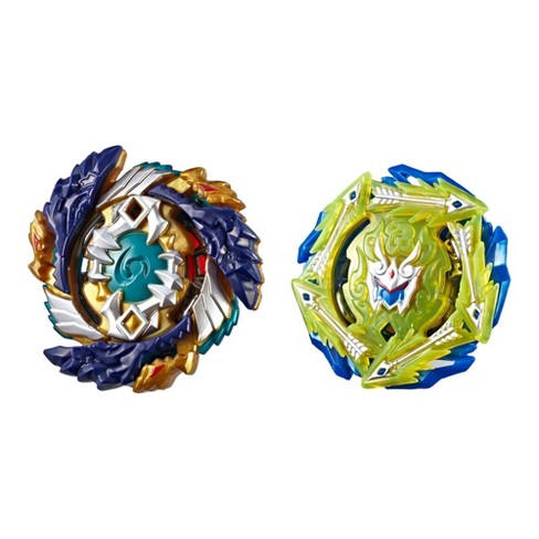 Beyblade Burst Turbo Slingshock Top Dual Pack Fafnir F4 Rudr
