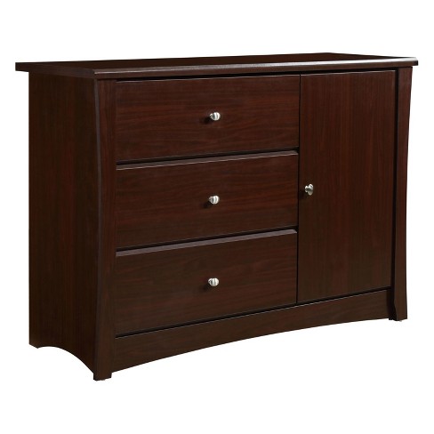 Storkcraft crescent 3 store drawer chest