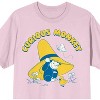 Curious George TV Curious Monkey Adult Cradle Pink Crew Neck Short Sleeve T-shirt - 2 of 4