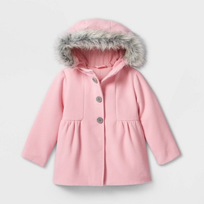 Toddler Girls' Long Sleeve Jacket - Cat & Jack™ Pink