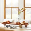 Natural Wood Footed Décor/Serve Stand - Hearth & Hand™ with Magnolia - image 2 of 4