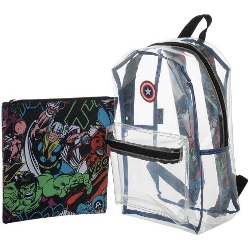 Clear backpack sales target