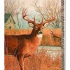 Manual Woodworks and Weavers His Side of The River Tapestry Throw Blanket 50x60 Cabin Lodge Décor by Manual - 3 of 3