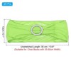 Unique Bargains Polyester Wedding Decoration Stretch Chair Sashes Bows 25 Pcs - 2 of 4