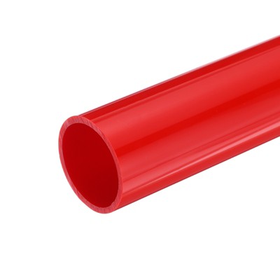 Unique Bargains PVC Water Plumb DIY Crafts High Impact Rigid Round Pipes 8" Length