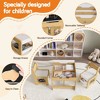 ORRD 3-in-1 Kids Study Table & Chairs Set - Detachable Blackboard Activity Desk with Durable MDF for Toddlers - 3 of 4