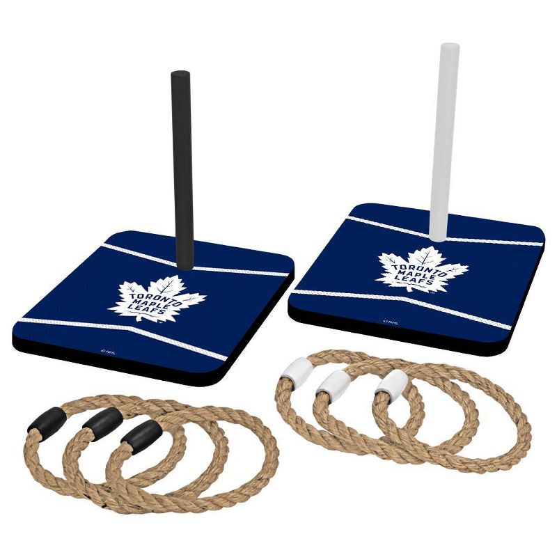 NHL Toronto Maple Leafs Quoits Ring Toss Game Set, 1 of 2