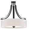 Minka Lavery Minka Parsons Studio 20 1/2" Wide Sand Coal Black Drum Pendant Light - 3 of 3