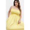 Women's Plus Size Jolie Midi Dress - lemon | CITY CHIC - 2 of 4