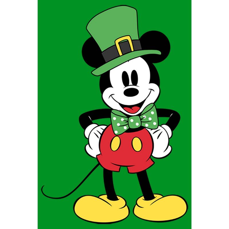 Boy's Disney Mickey Dressed Up for St. Patrick's T-Shirt, 2 of 5