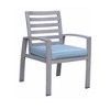 Courtyard Casual Cabo 7 pc Mixed Dining Set - 84" Table  Includes:  One Dining Table, Two  Rockers and Four Arm Chairs  with Sunbrella Cushions - 2 of 3