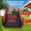 750/1500 LB Heavy Duty Steel Dump Cart with 16¡± All-Terrain Tires & Foot Pedal Dump, 15 Cu Ft Utility Trailer for ATV, Lawn Tractor and Yard Work - 3 of 4