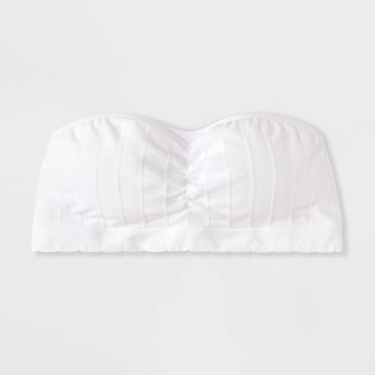 Girls' Strapless Bandeau Bra - art class™ White