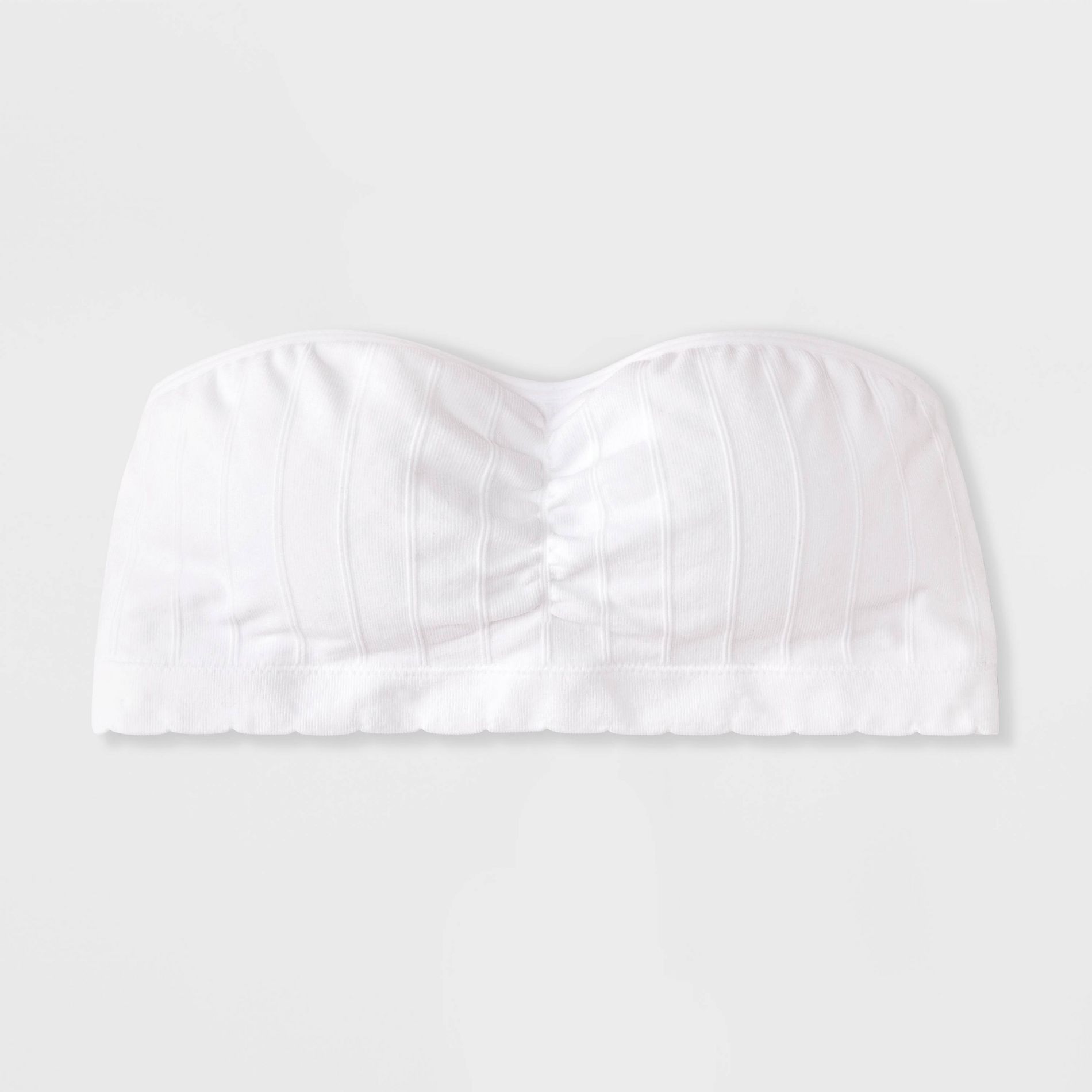 Girls' Strapless Bandeau Bra - art class™ White
