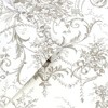 Laura Ashley Tuileries Dark Dove Grey Wallpaper - 3 of 4
