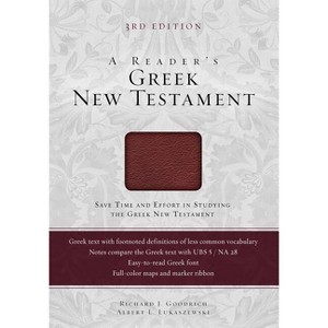 Reader's Greek New Testament-FL - 3rd Edition by  Richard J Goodrich & Albert L Lukaszewski (Leather Bound) - 1 of 1