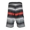 Banana Boat UPF50+ Men's Board Short Quick Dry Panel Striped Print | Red or Aqua - 2 of 3