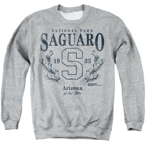 Men's Saguaro National Park Prickly Pear Wreath Crewneck Sweatshirt - 1 of 4