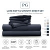 Luxe Soft & Smooth 100% Tencel 6-piece Sheet Set - 2 of 4