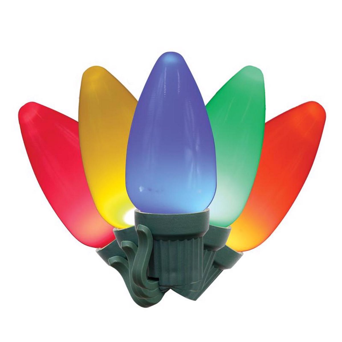 Celebrations Classic LED C9 Multicolored 25 CT String Christmas Lights 16 FT