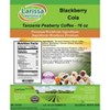 Larissa Veronica Blackberry Cola Tanzania Peaberry Coffee (Gourmet, Naturally Flavored, Whole Coffee Beans) (16 oz, ZIN: 547465) - 2 of 4