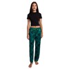 Wicked Part 1 Hats & Tiaras All-Over Print Women’s Green Sleep Pajama Pants - 4 of 4