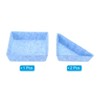 Unique Bargains Felt Square and Triangle Desk Drawer Organizers Tray 3 Pcs - 3 of 4