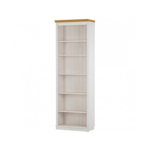 Ren Home Anita Solid Wood 6 Shelf Open Bookcase - 1 of 4