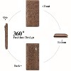 BEAFUP Leather Women Wallet RFID Slim Wallets for Women,Thin Ladies Credit Card Holder Bifold Billfold with 11 Card Slots & ID Window,Brown - 4 of 4