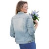 Woman Within Plus Size Stretch Denim Jean Jacket - 3 of 4
