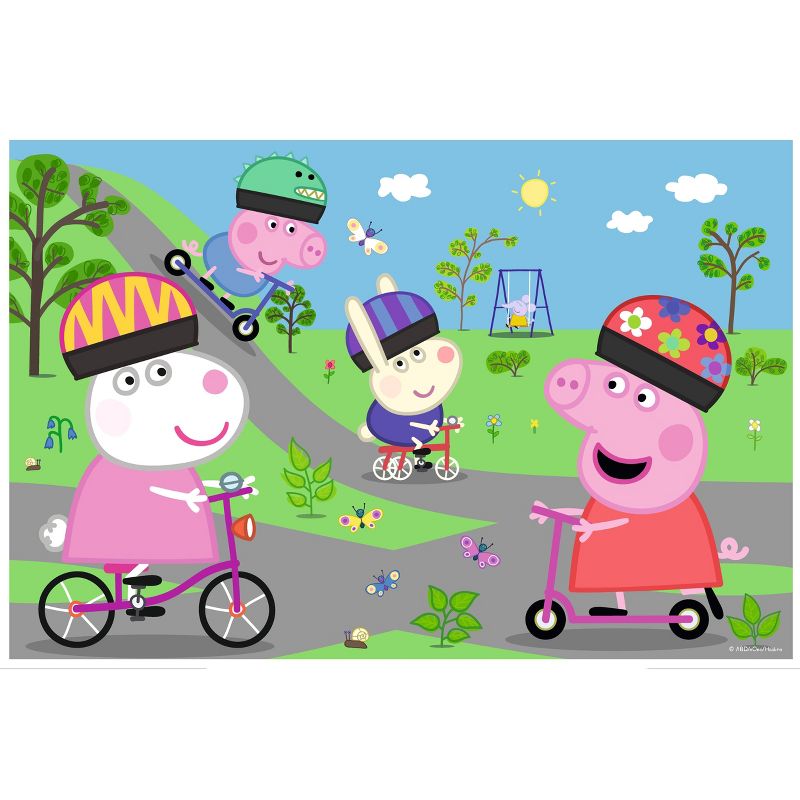 Trefl MaxiPeppa Pig&#39;s Active Day Jigsaw Puzzle - 24pc: Toddler-Friendly, Educational, Animal & Pop Culture Theme, 3 of 4