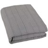 The Lakeside Collection Ticking Stripe Skirted Bedspread Ensemble - Full Bedspread - 4 of 4