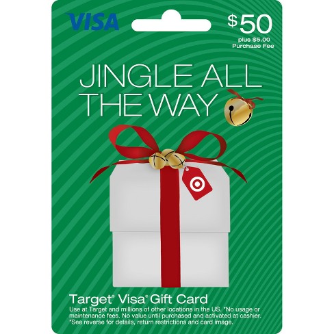 Visa Holiday Gift Card 50 5 Fee Target - robiox target roblox gifts get gift cards gift card